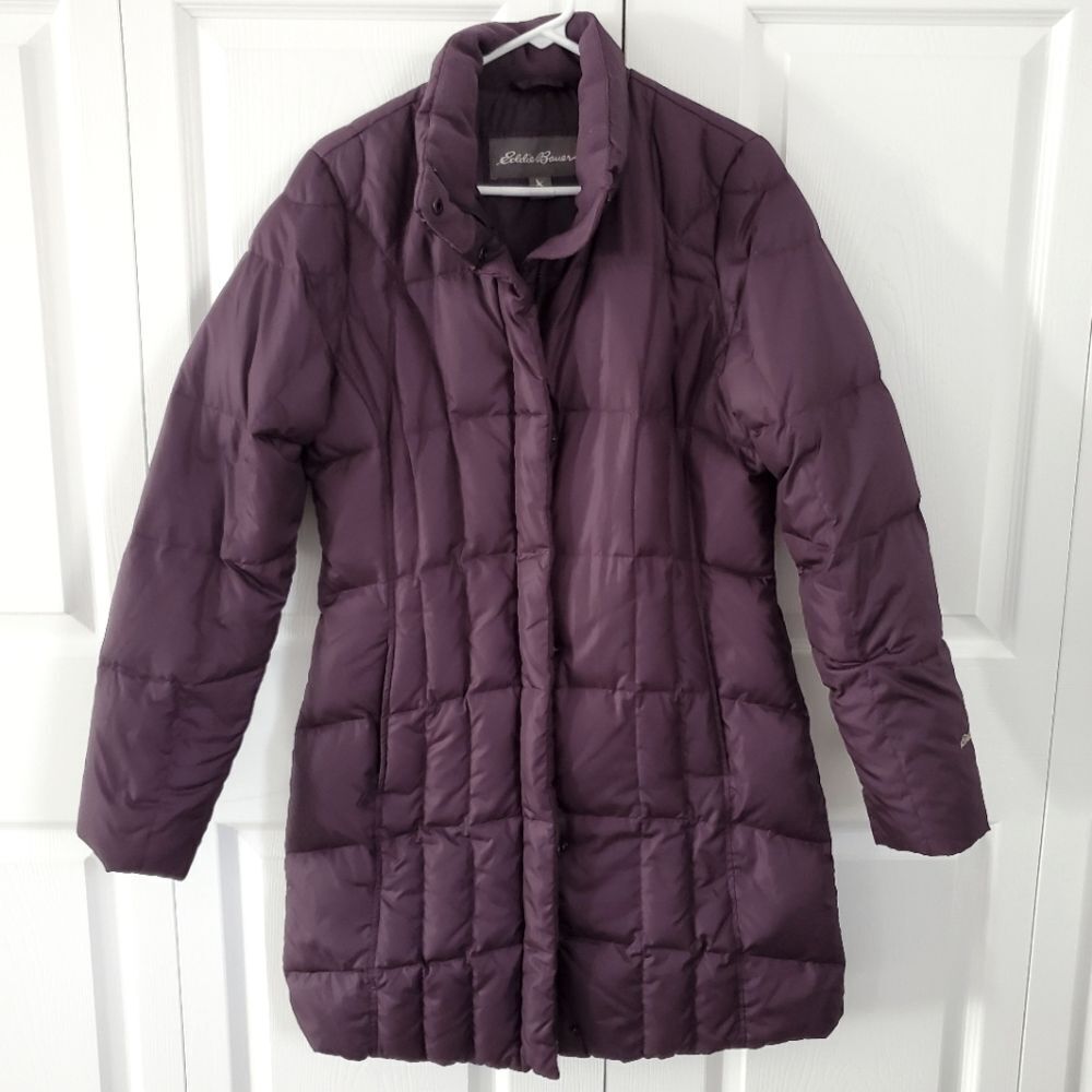 Eddie Bauer Parka Winter Coat Plum Purple Women's Size Medium